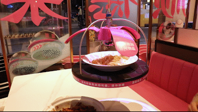 傳送食物的云軌系統(tǒng) 傳送食物的云軌系統(tǒng)