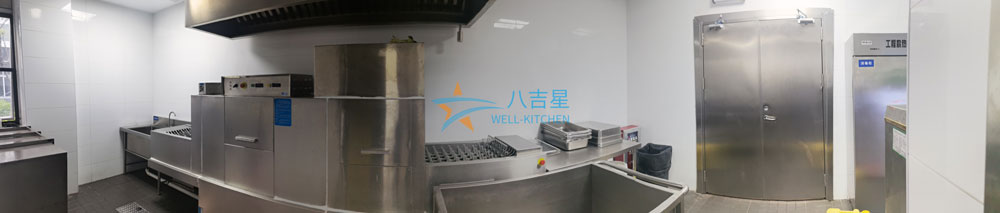 廣州新萊?？倧S廚房洗消區(qū)